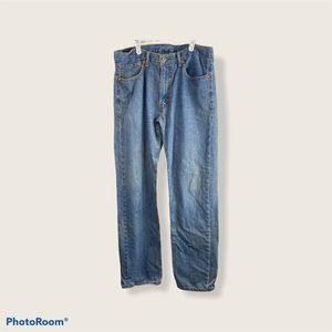 Levis Strauss 505 Men's Size 36X34 Boot Cut Jeans